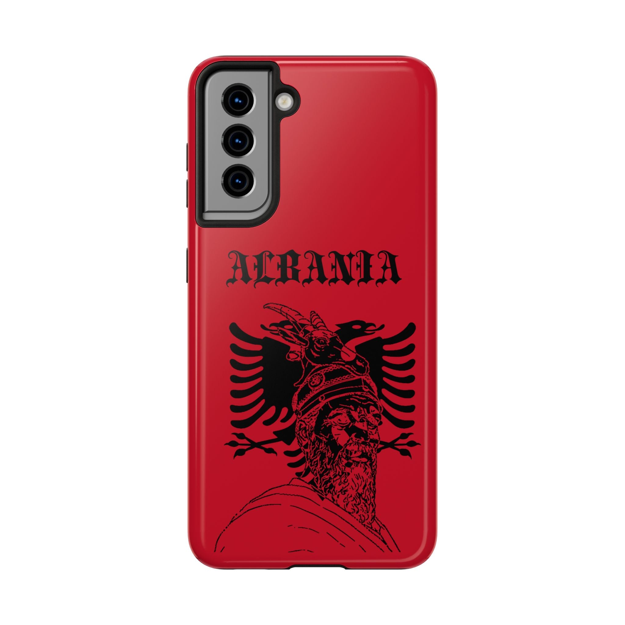 Gjergj Kastrioti Albania Phone Case — Tough Red Protective Cover