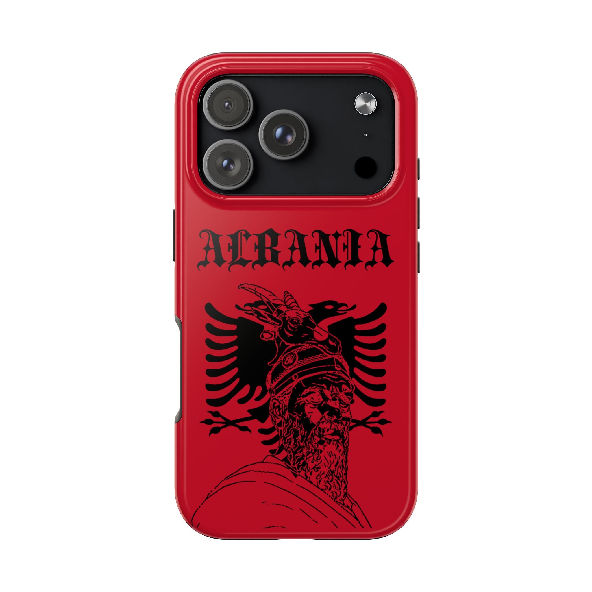 Gjergj Kastrioti Albania Phone Case — Tough Red Protective Cover