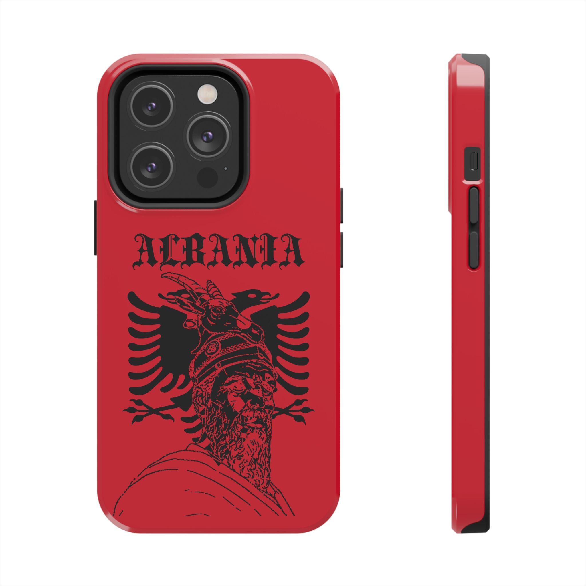 Gjergj Kastrioti Albania Phone Case — Tough Red Protective Cover