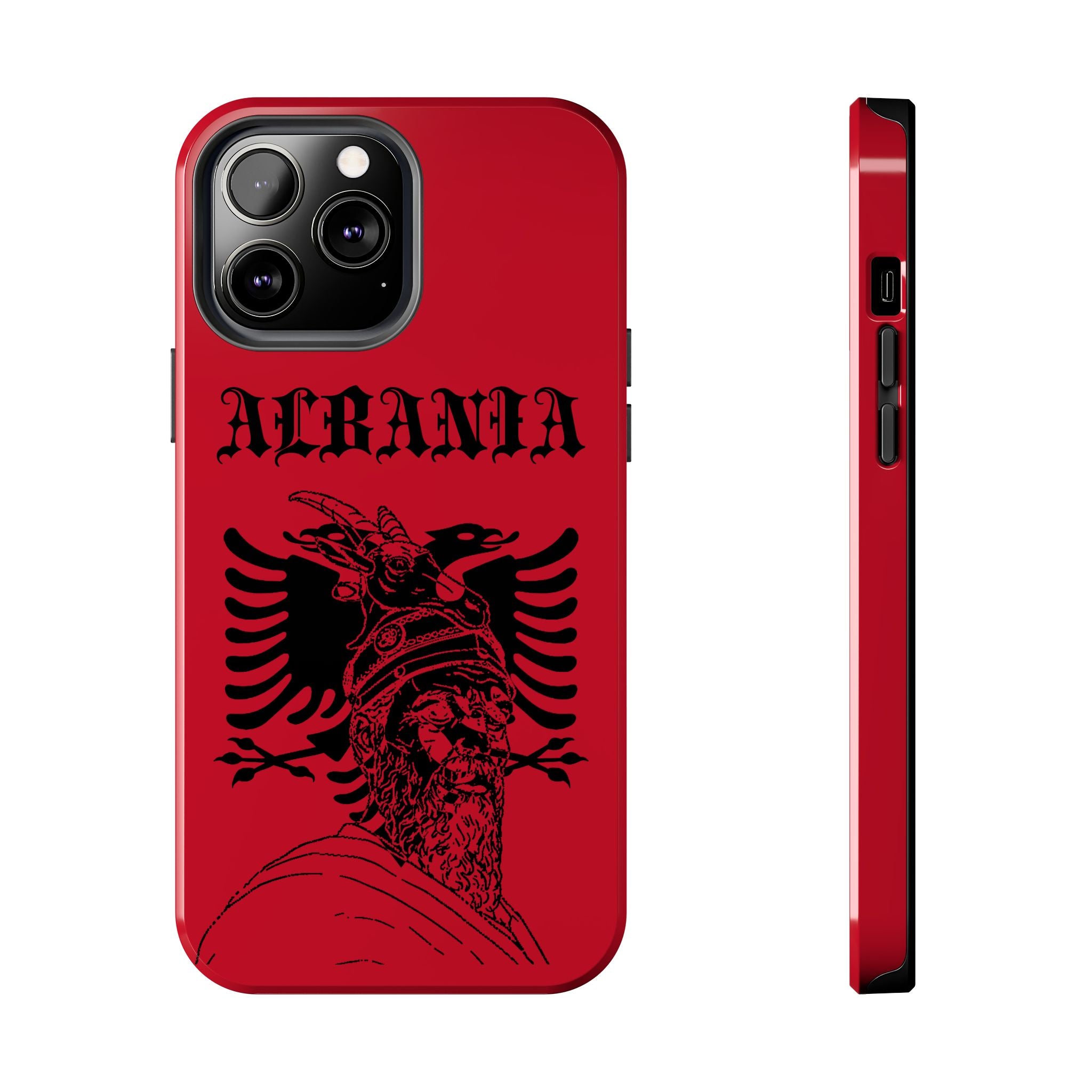 Gjergj Kastrioti Albania Phone Case — Tough Red Protective Cover