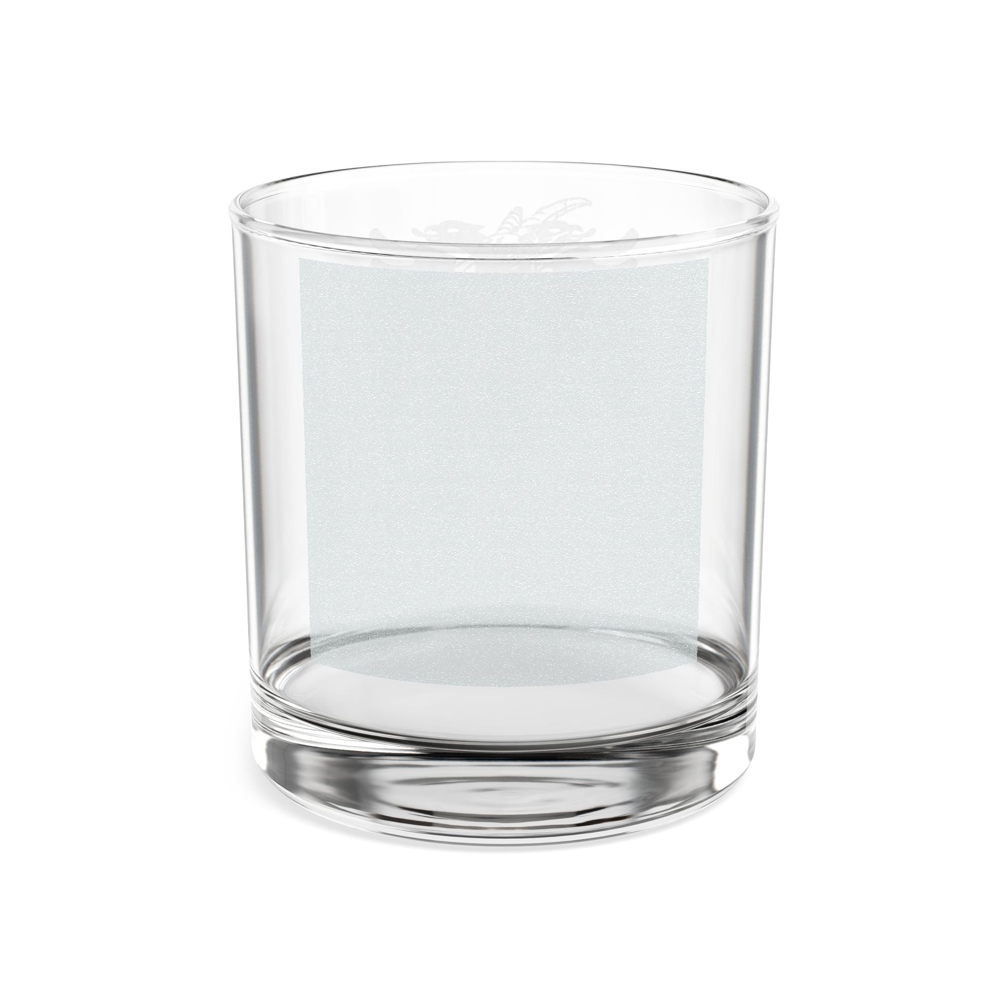 Engraved Whiskey Glass 10.5oz — Vintage Gjergj Kastrioti Rocks Glass