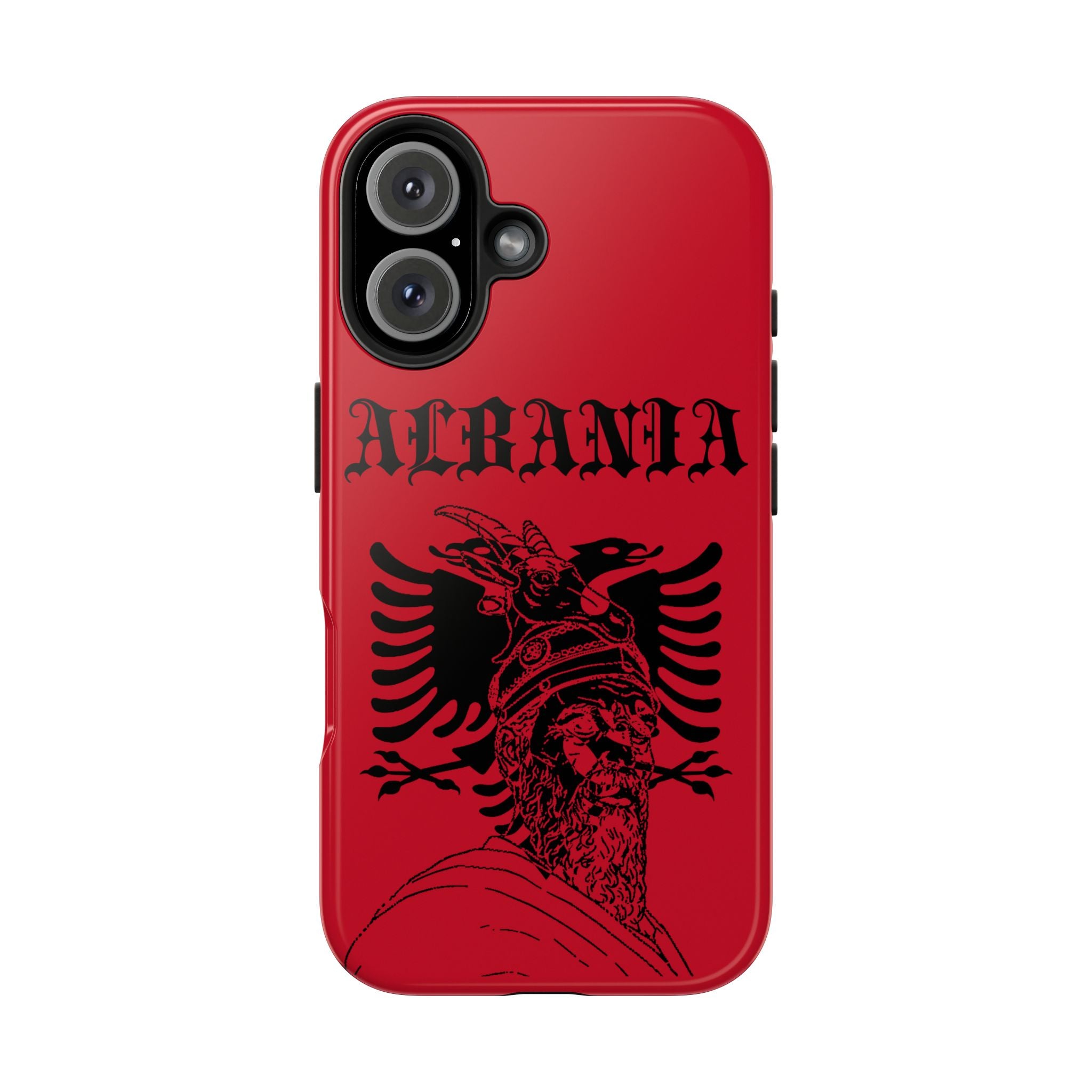 Gjergj Kastrioti Albania Phone Case — Tough Red Protective Cover