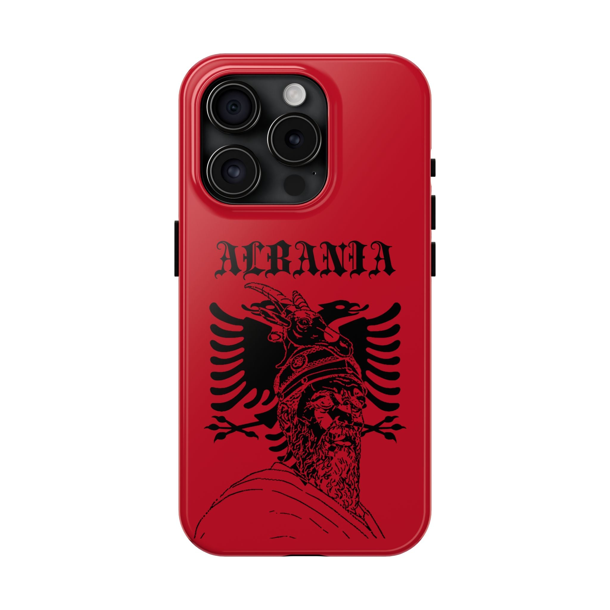 Gjergj Kastrioti Albania Phone Case — Tough Red Protective Cover