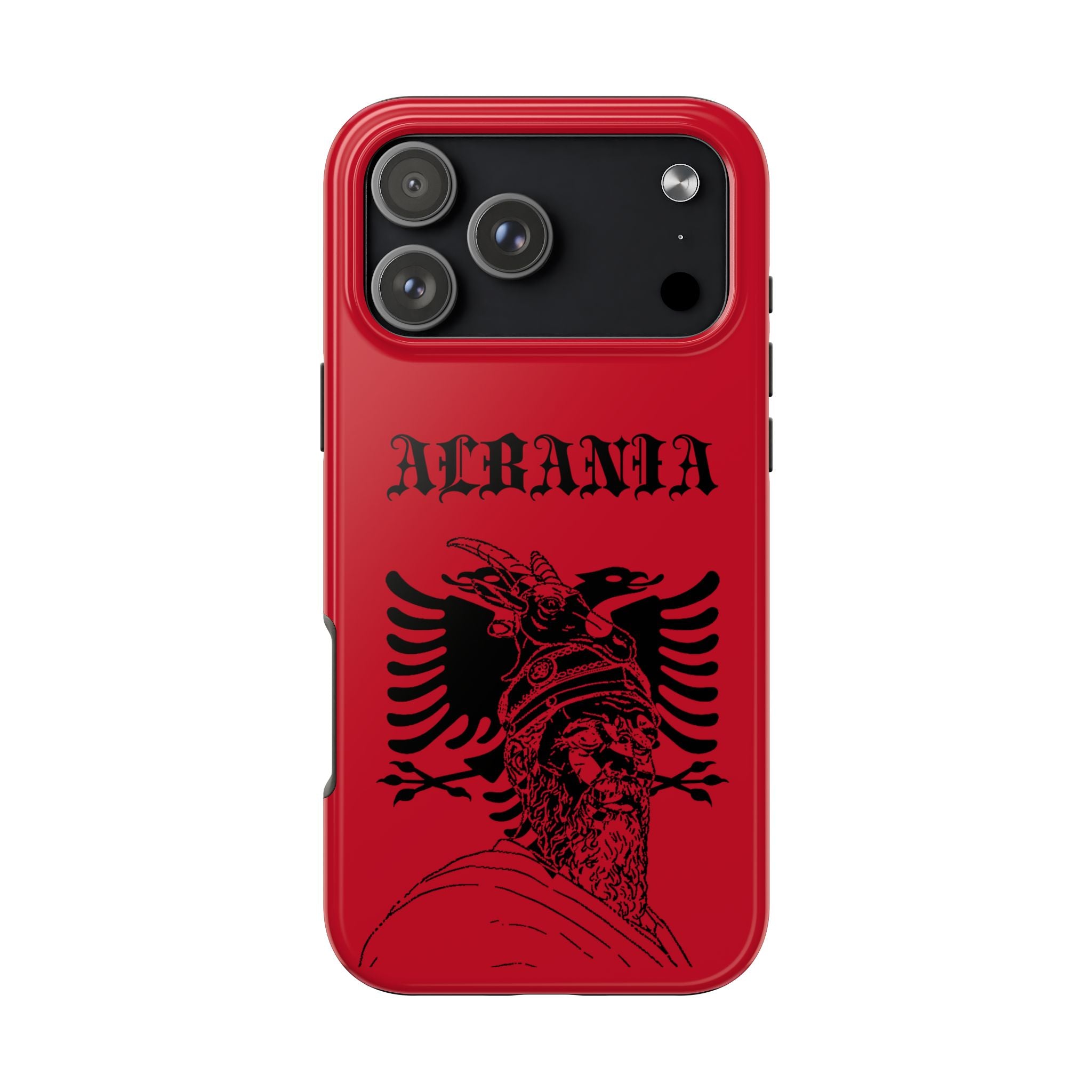 Gjergj Kastrioti Albania Phone Case — Tough Red Protective Cover
