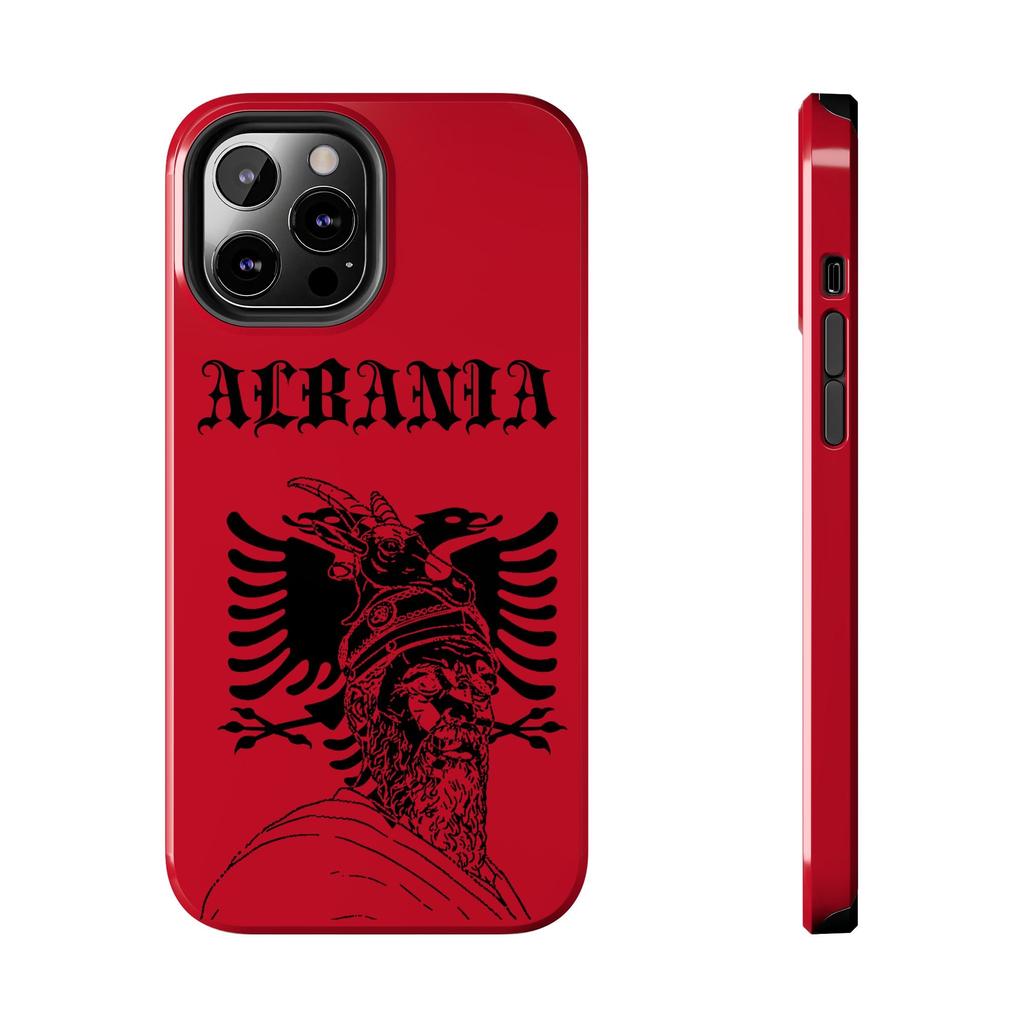 Gjergj Kastrioti Albania Phone Case — Tough Red Protective Cover
