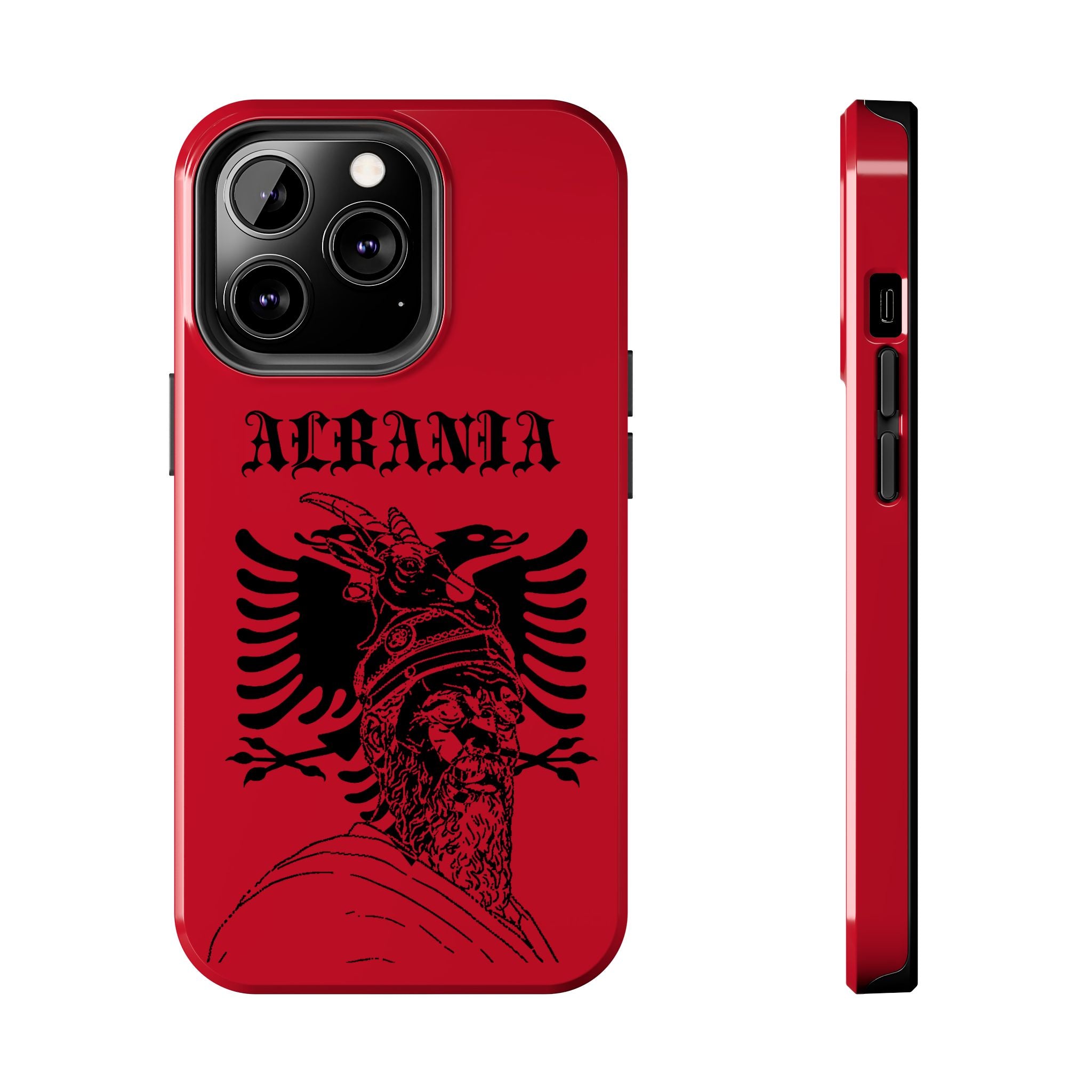 Gjergj Kastrioti Albania Phone Case — Tough Red Protective Cover