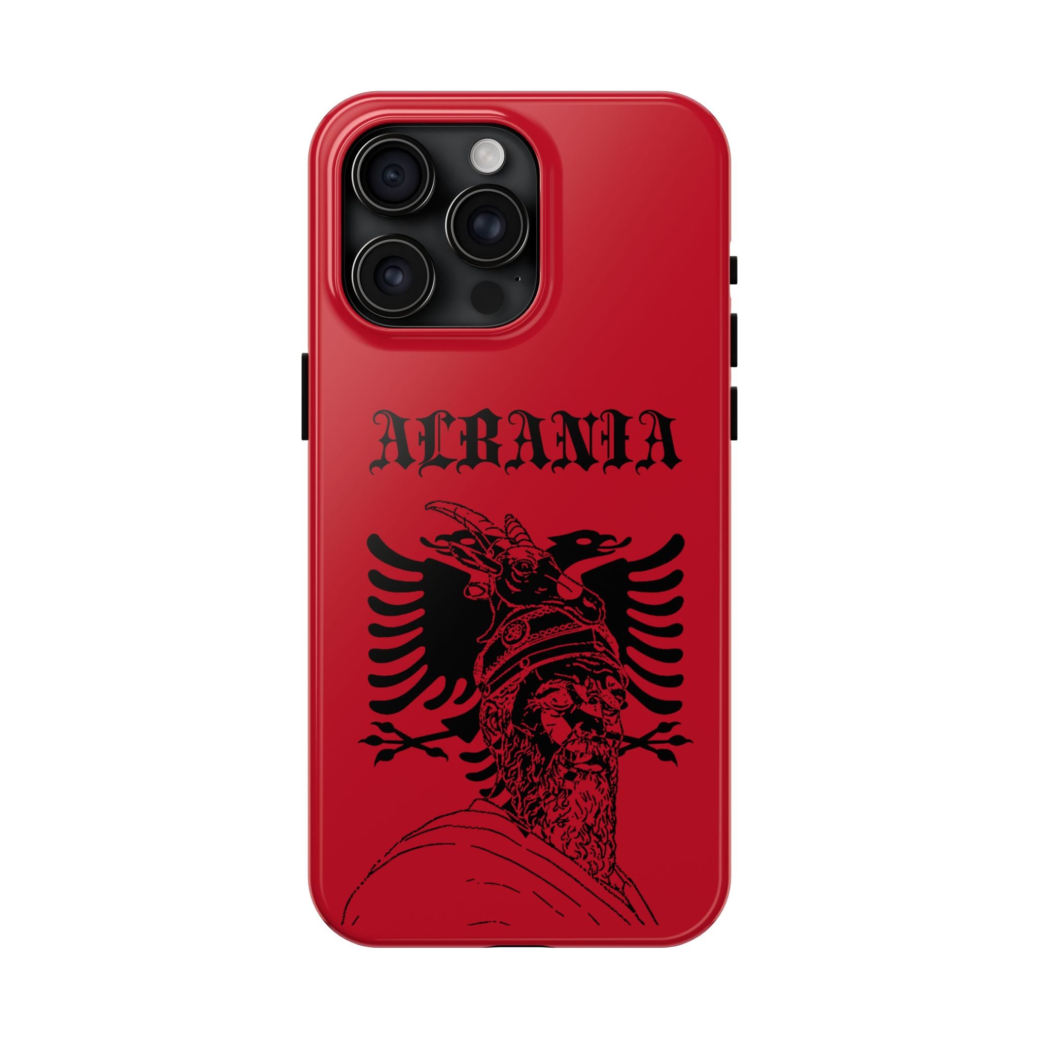 Gjergj Kastrioti Albania Phone Case — Tough Red Protective Cover