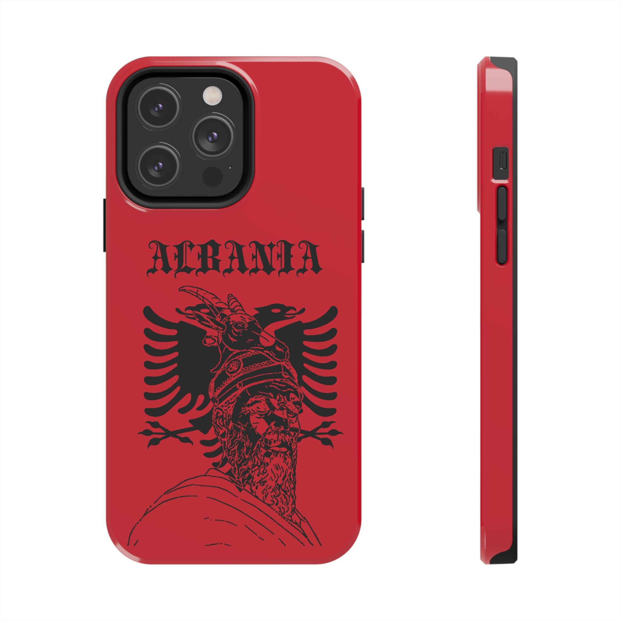 Gjergj Kastrioti Albania Phone Case — Tough Red Protective Cover