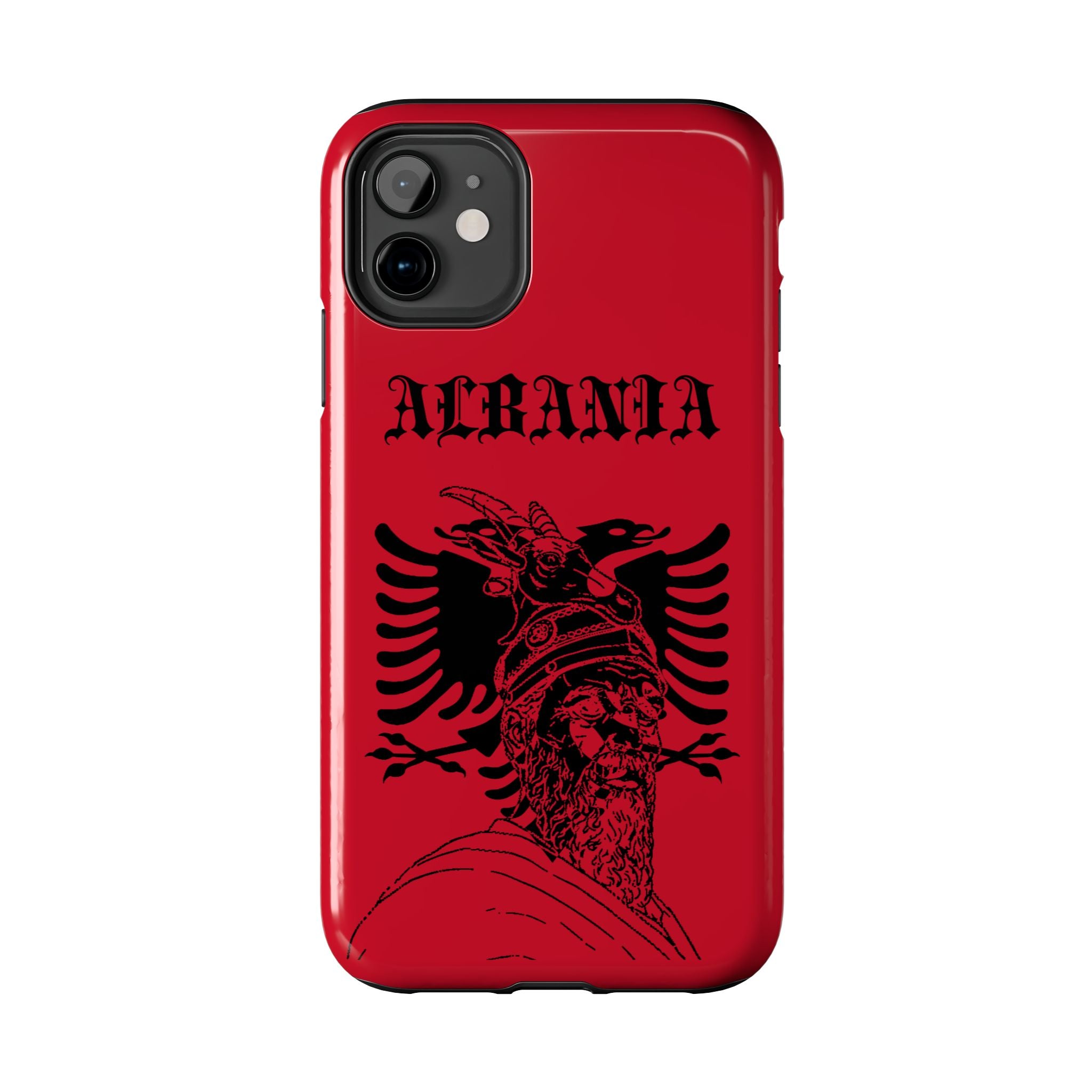 Gjergj Kastrioti Albania Phone Case — Tough Red Protective Cover