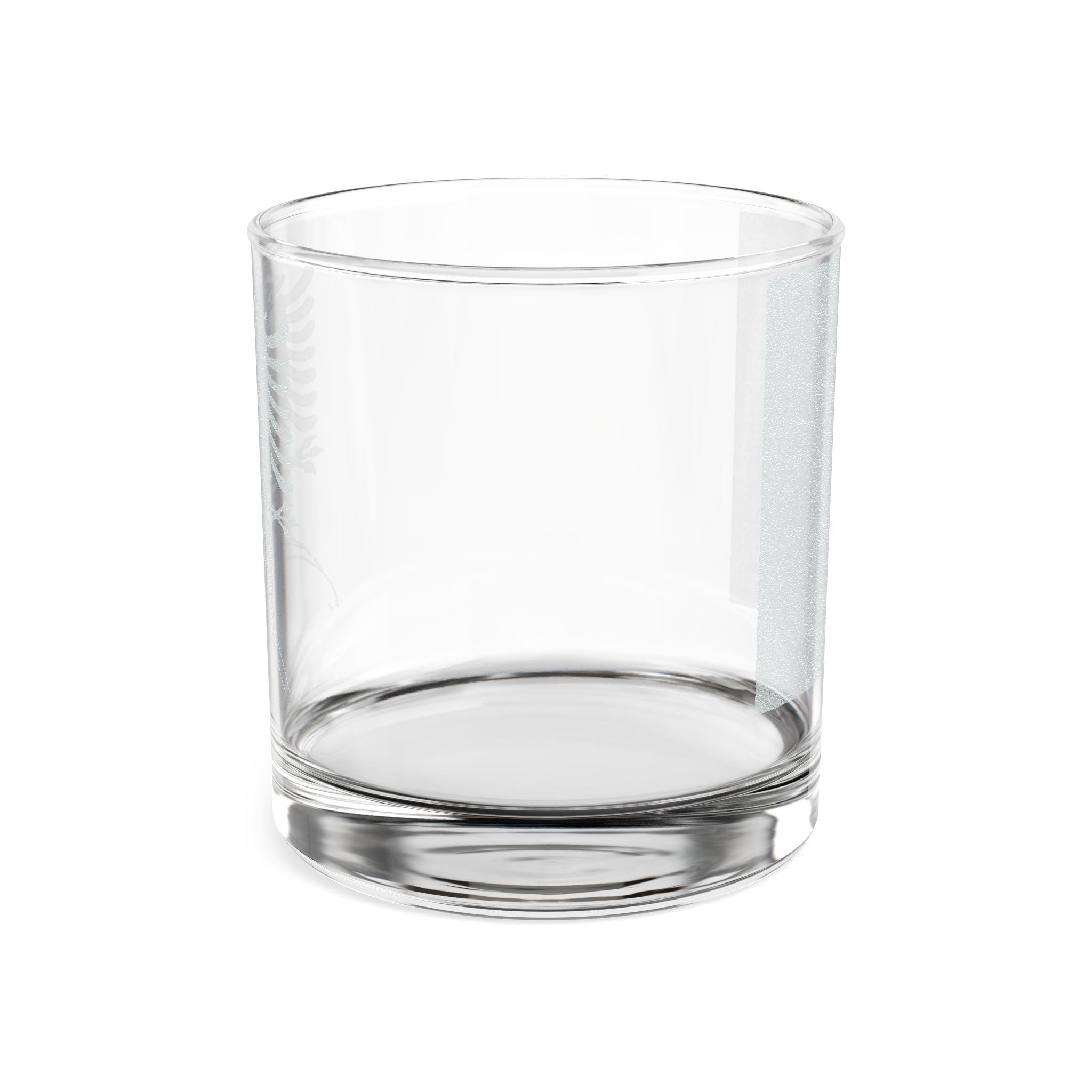 Engraved Whiskey Glass 10.5oz — Vintage Gjergj Kastrioti Rocks Glass