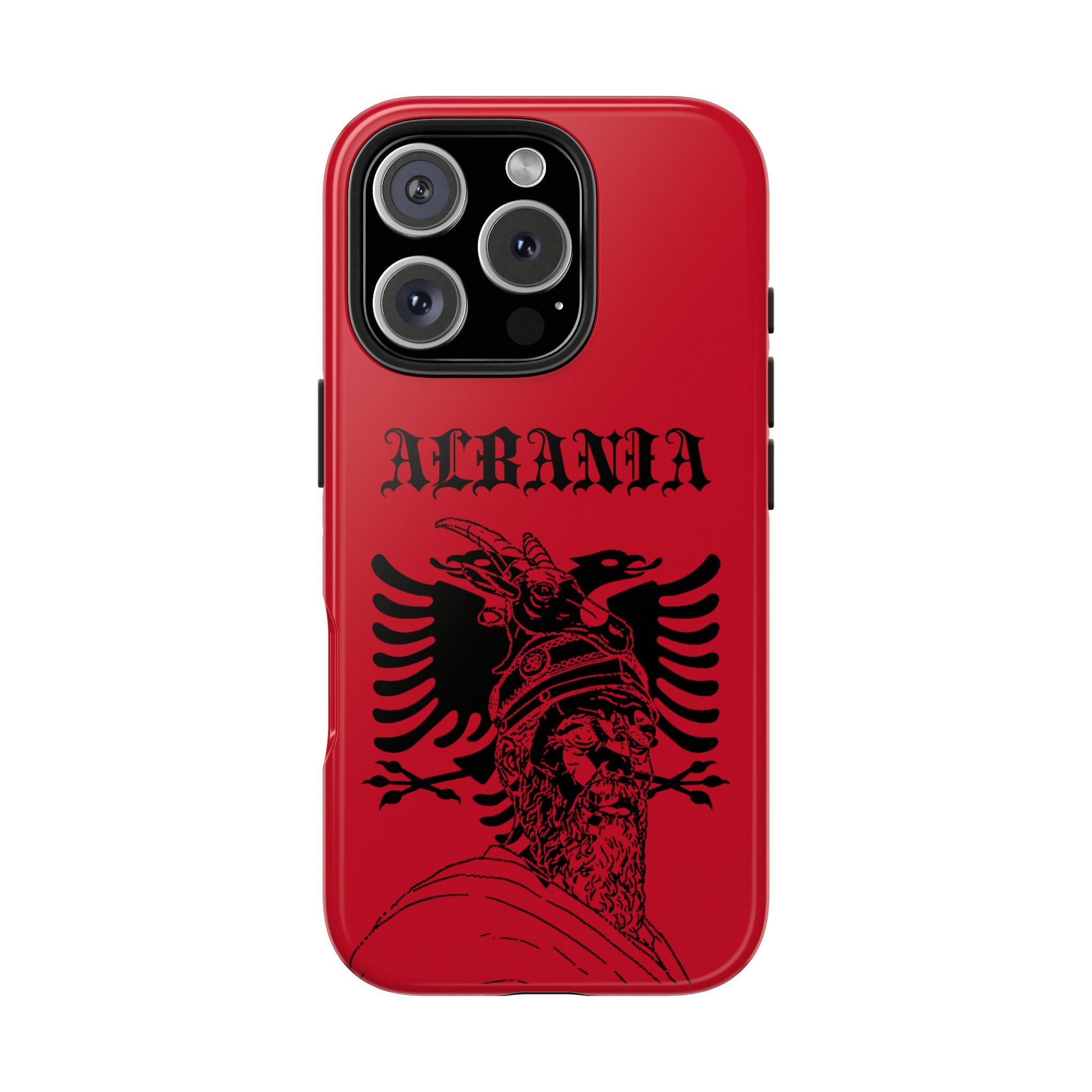 Gjergj Kastrioti Albania Phone Case — Tough Red Protective Cover