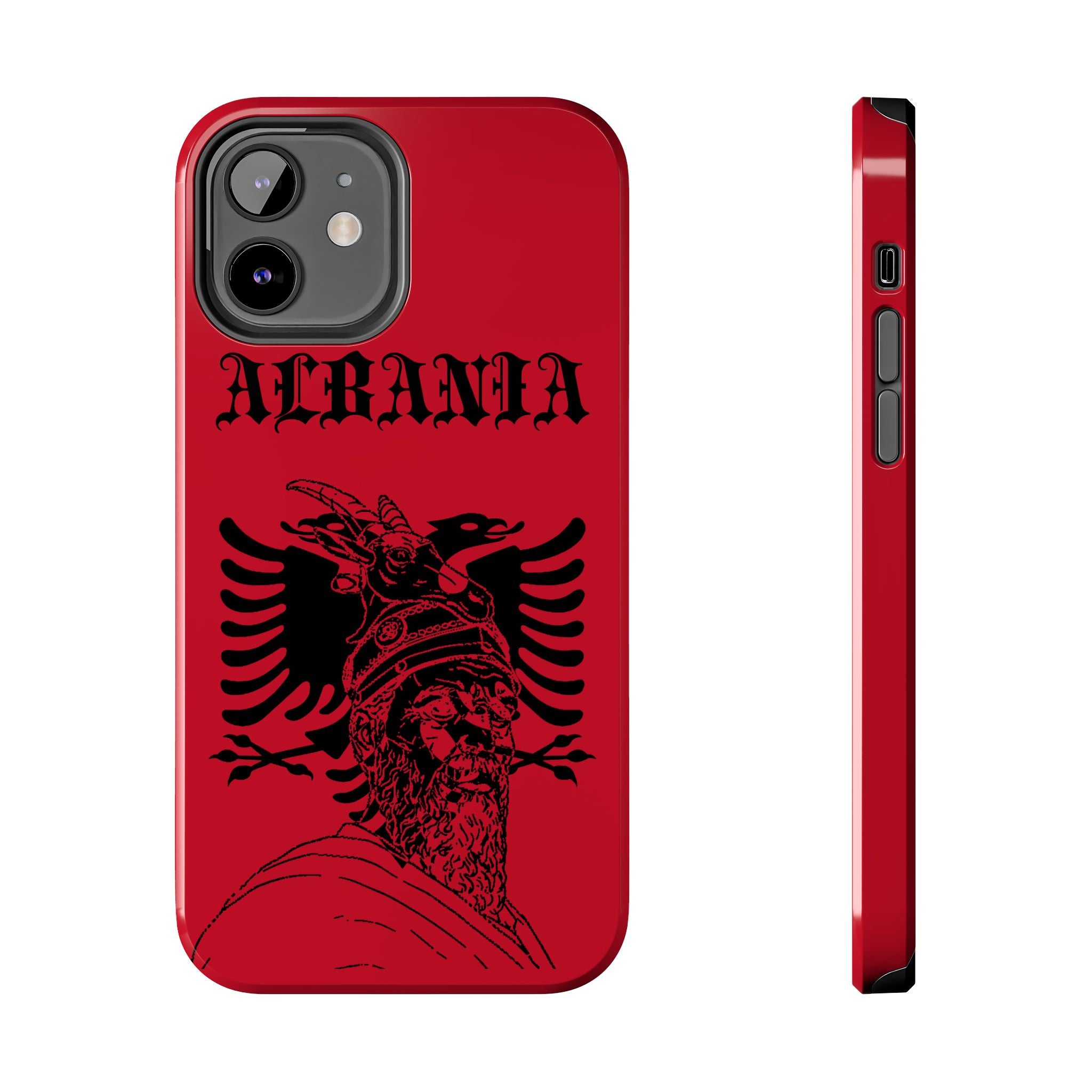 Gjergj Kastrioti Albania Phone Case — Tough Red Protective Cover